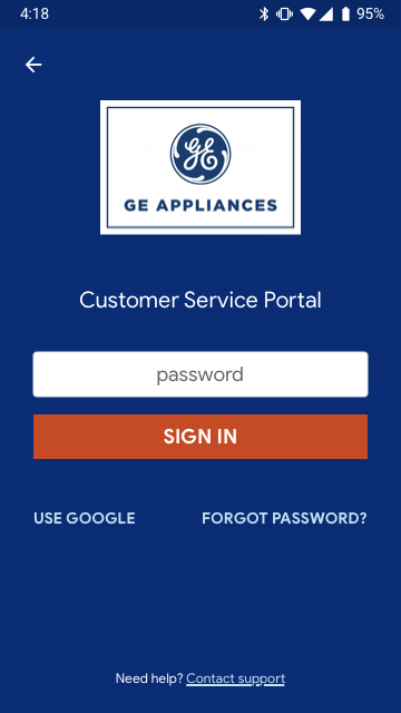 GE Appliances app