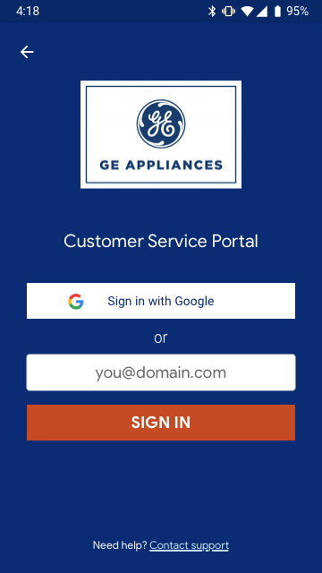 GE Appliances Password